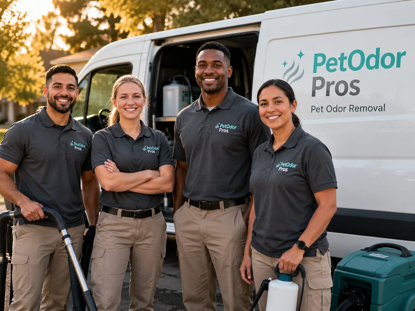 Pet Odor Removal team serving Roy, UT